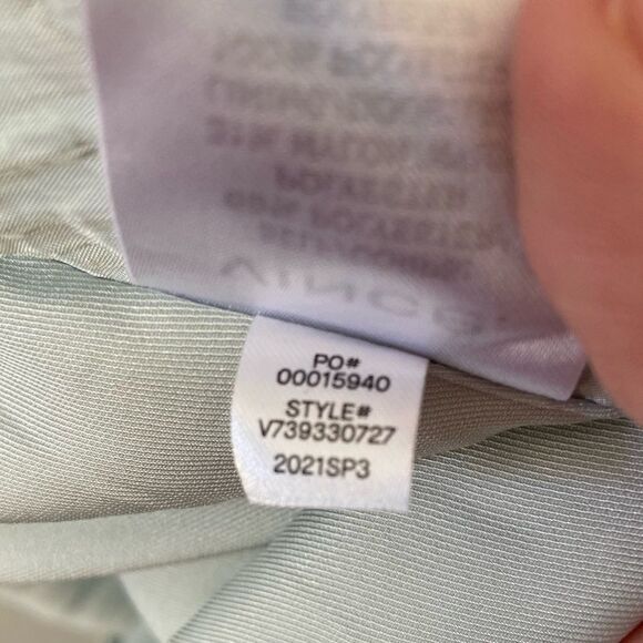 NWT Vince Tiered Asymmetric Crinkle Satin Skirt size Small - Picture 9 of 12